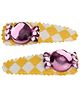 Kids Studioz Baby Clip With Diamond Design - Purple Diamond