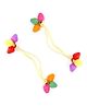Kids Studioz Rubber Bands Strawberry Shape - 1 Pair