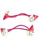 Kids Studioz Hair Band Joker Pattern Dark Pink - 1 Pair