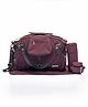 My Milestones Diaper Bag Studio - Wine