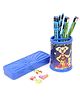 Mr. Clean Stationery Set Blue - 15 Pieces 