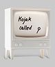 Telly Memo Holder - White