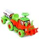 Toyzone Birdy Battery Operated Tank Truck Ride On - Orange And Green