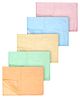 Tinycare Plastic Bed Protector Sheets Plain - Set Of 5