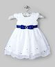 White Pretty Bow Dress
