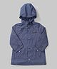 Denim Blue Hoody Top