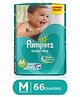 Pampers Taped Diapers Medium (MD) 66 count