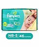 Pampers Taped Diapers Small (NB - S) 46 count