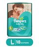 Pampers Taped Diapers Large (LG) 18 count