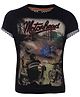 Ruff Half Sleeve T-Shirt - Motorhead Print