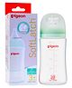 Pigeon Softlatch Peristaltic Plus Plastic Feeding Bottle Green - 240 ml