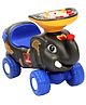 Toyzone Happy Jumbo Musical Manual Ride On - Grey And Blue