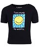 Tantra Half Sleeves T-Shirt - Smiley Print