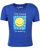 Tantra Half Sleeves T-Shirt - Smiley Print