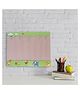 Kidoz Bulletin Board Notice Soft Board For Kids Study Animal Vertical - Green