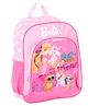 Barbie 14 Inches Pink Backpack Friends Print