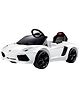 Rastar Battery Operated Lamborghini Aventador LP 700-4 Ride On Car - White 