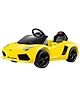 Rastar Battery Operated Lamborghini Aventador LP 700-4 Ride On Car - Yellow