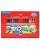 Faber Castell Erasable Plastics Crayons - 15 Pieces