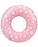 Champ Inflatable Swimming Ring Big Dot Print Light Pink - Medium