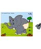 Eduedge Let's Complete Picture Elephant - 9 Wooden Pieces