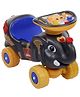 Toyzone Musical Manual Ride On Happy Jumbo - Grey