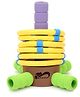 Safsof Ring Toss Game - Purple And Brown