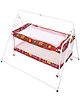 New Natraj Sleepwell Cradle Multi Print 031 - Red