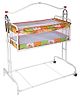 New Natraj Compact Cradle Deluxe With Mosquito Net - Peach