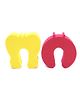 Cutez Door Guards Yellow And Red - Pack Of 2 