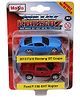 Maisto Die Cast Ford Mustang X6 And SVT Raptor Cars Pack of 2 - Blue Red