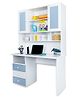 Alex Daisy Wooden Study Table French - Blue