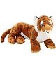 Wild Republic CK Lying Tiger Soft Toy Brown - 40 cm