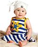 Little Stars Dress Set - White