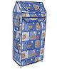 Luvely Folding Wardrobe Bear Print - Blue