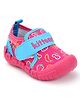 Kittens Canvas Velcro Closure Sneakers - Pink