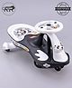 Babyhug Baby Panda Gyro Swing Car With Steering Wheel - Black & White