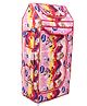Luvely Folding Wardrobe Flower And Teddy Bear Print - Red
