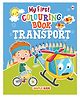 Colouring Book Transport - English