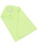 Simply Hooded Wrapper Teddy Patch - Light Green