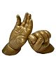 My Impression Studio DIY Superior Color Changing Material Junior 3D Hands & Feet Casting Kit - Metallic Bronze & Metallic Silver Paint Color