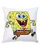 Stybuzz SpongeBob Cartoon Cushion Cover Yellow And White - FCCS00004