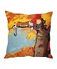 Stybuzz Tiger On A Tree Cushion Cover Multicolor - FCCS00009