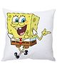Stybuzz SpongeBob Cartoon Cushion Cover White And Yellow - FCCS00014