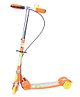 Happykids 3 Wheel Scooter With Bell Orange - ST007O3303E