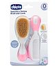 Chicco Brush And Comb Set - Pink