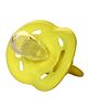 Small Wonder Soother With Liquid Silicone Bulb - Yellow