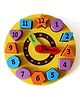 Shumee Shape Sorting Wooden Clock