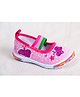 Peach Girl Butterfly Print Shoes - Pink