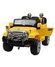 Happy Kids Ride On Jeep With Remote Control - Yellow